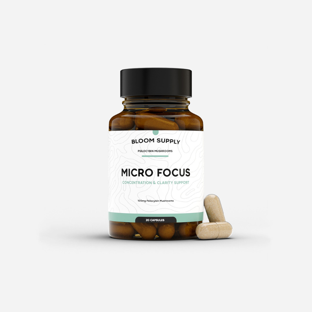 Micro Focus Micro Focus Microdose Mushroom Capsules