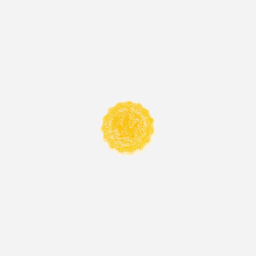 Sour Pineapple - THC Infused Gummies