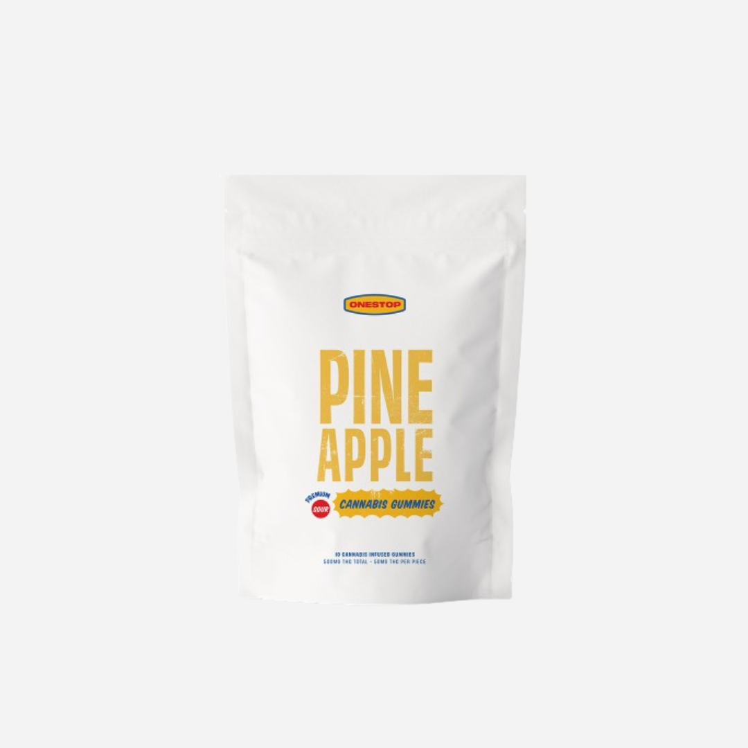 Sour Pineapple - THC Infused Gummies